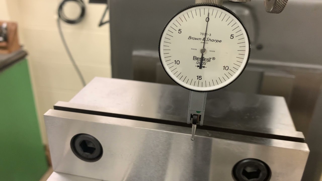 Indicating a Vise - Illustration Only