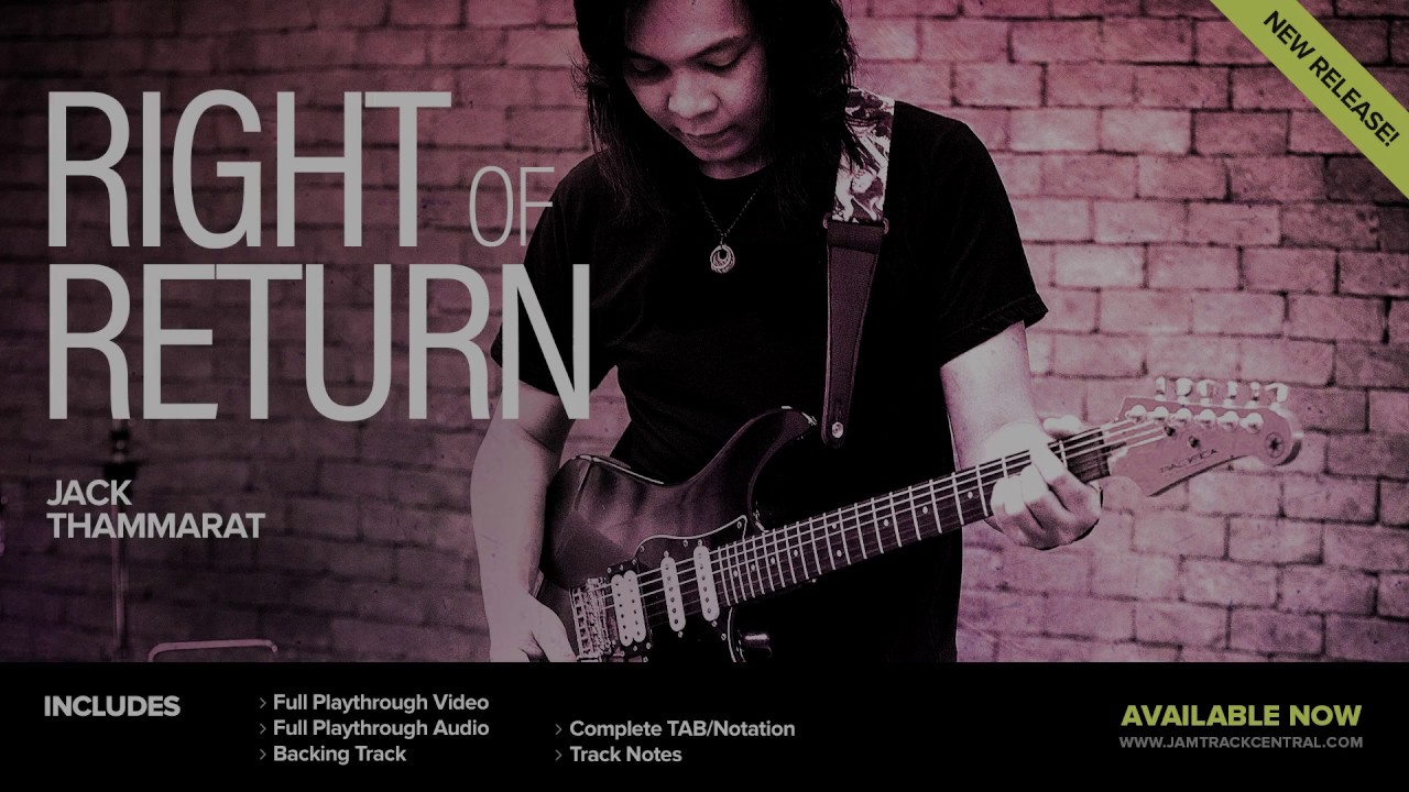 [Jack Thammarat] “Right Of Return” - JamTrackCentral.com