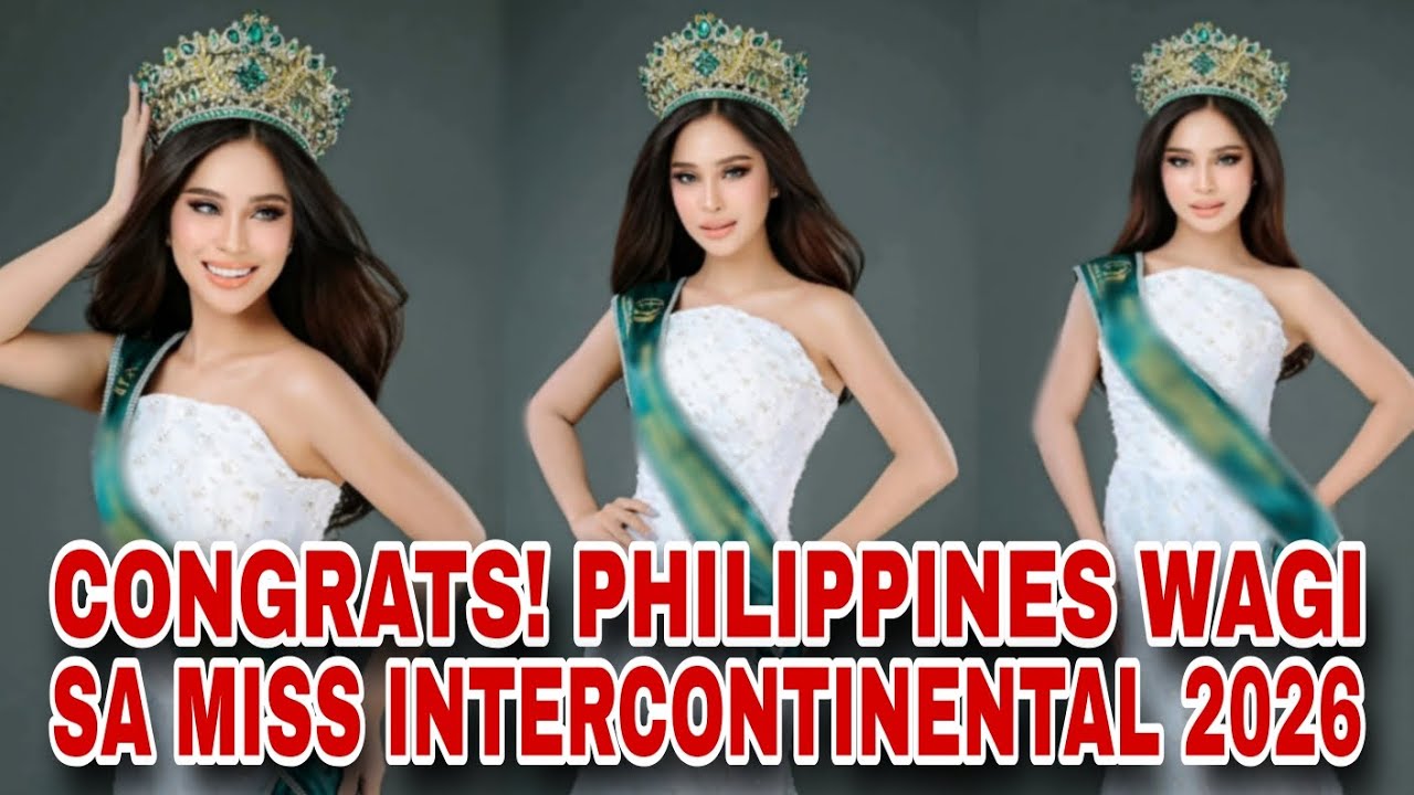 CONGRATS! Miss Philippines Newly Crowned as Miss Intercontinental 2026 plus Hakot Awards | Tourism