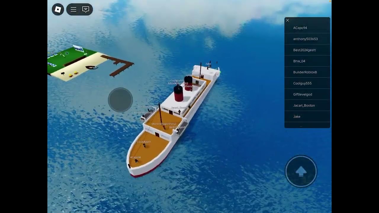 Playing Sinking Ship games on Roblox!!