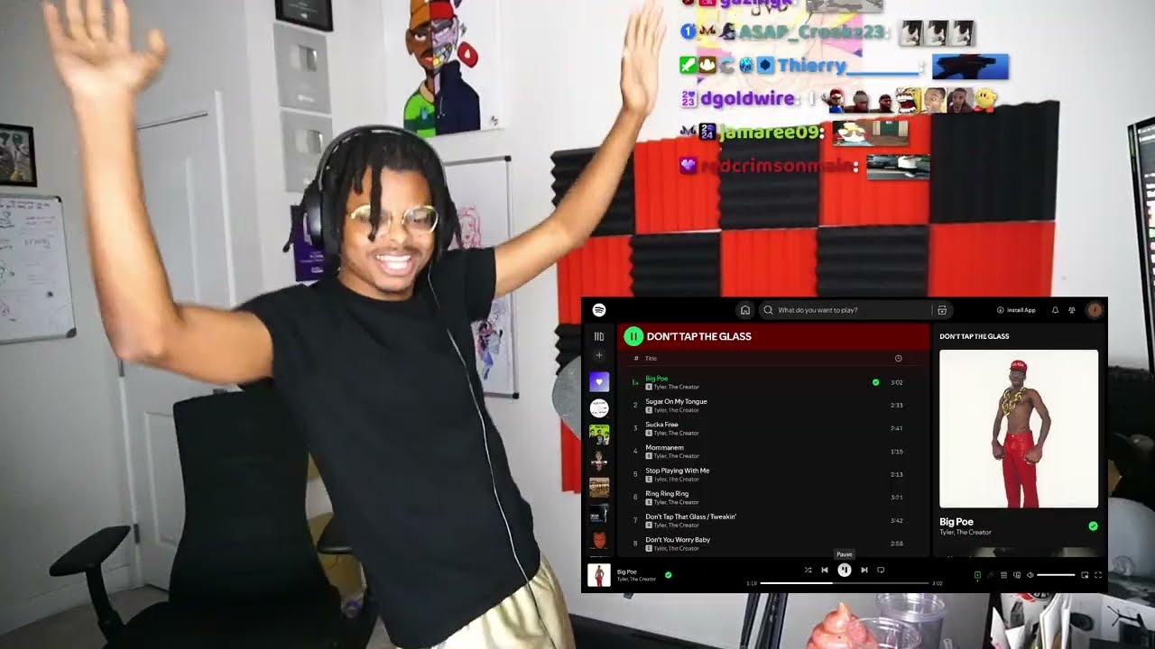 ImDOntai Reacts To Tyler The Creator DONT TAP THE GLASS AHHHH
