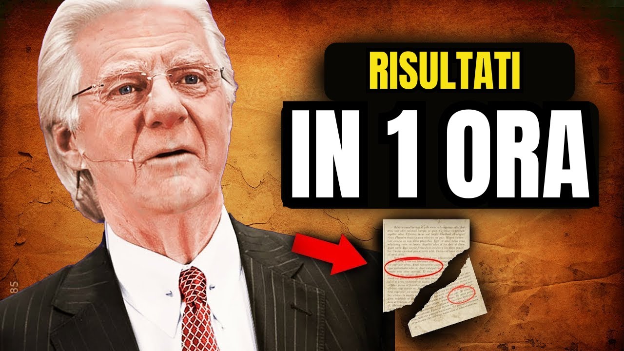 ATTENZIONE!! Funzionerà in un'ora 💯 Da provare assolutamente | Bob Proctor