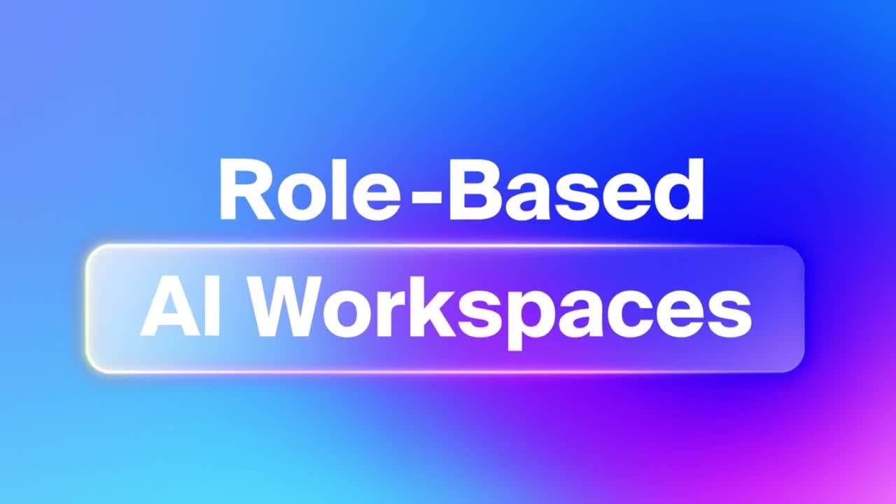 Aptean AppCentral Role Based AI Workspaces