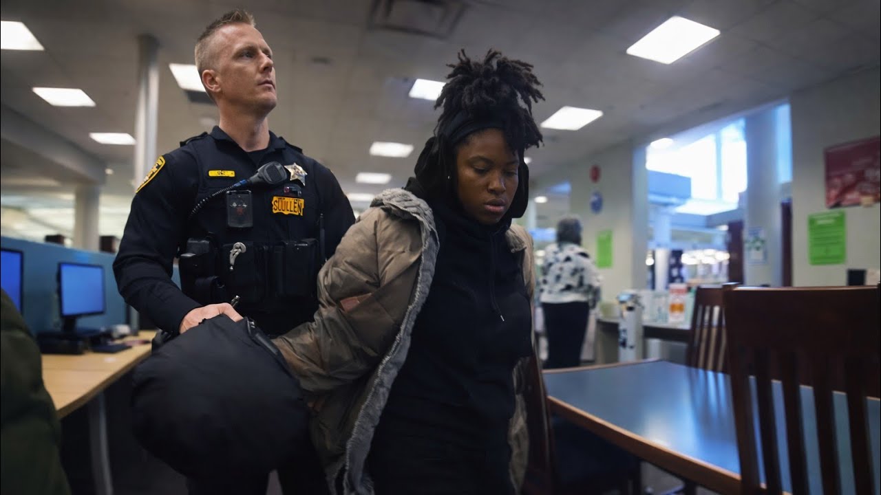 Library Drama Turns Chaotic After Woman Refuses to Leave