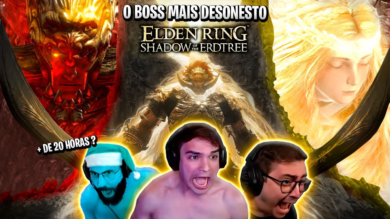 O MAIOR DESAFIO DE TODA FROMSOFTWARE ? STREAMERS VS CONSORT RADAHN ELDEN RING SHADOW OF THE ERDTREE