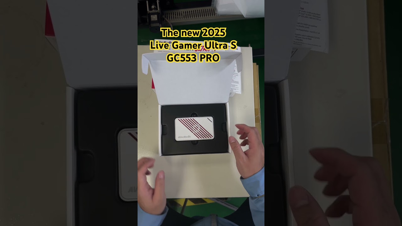 Live Gamer Ultra S/553 PRO #capturecard#avermedia #gaming #livestream
