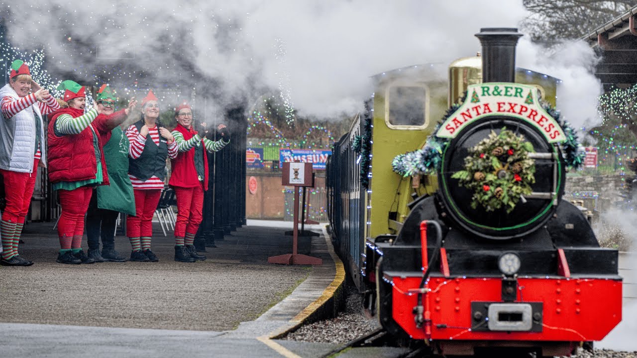 SANTA EXPRESS at Ravenglass and Eskdale Railway