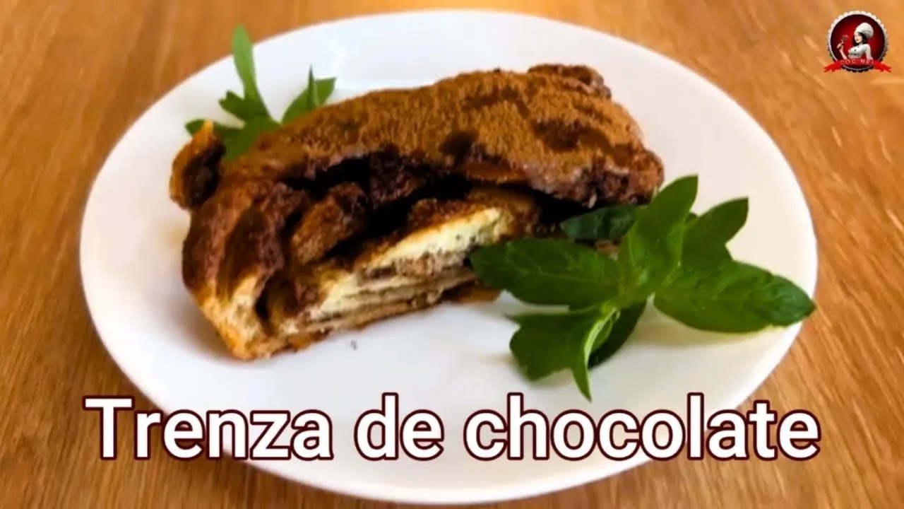 Irresistible TRENZA DE CHOCOLATE: un delicioso toque de pastelería