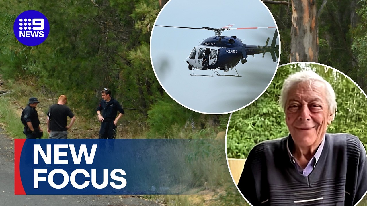 New location of interest in search for kidnapped grandfather | 9 News Australia