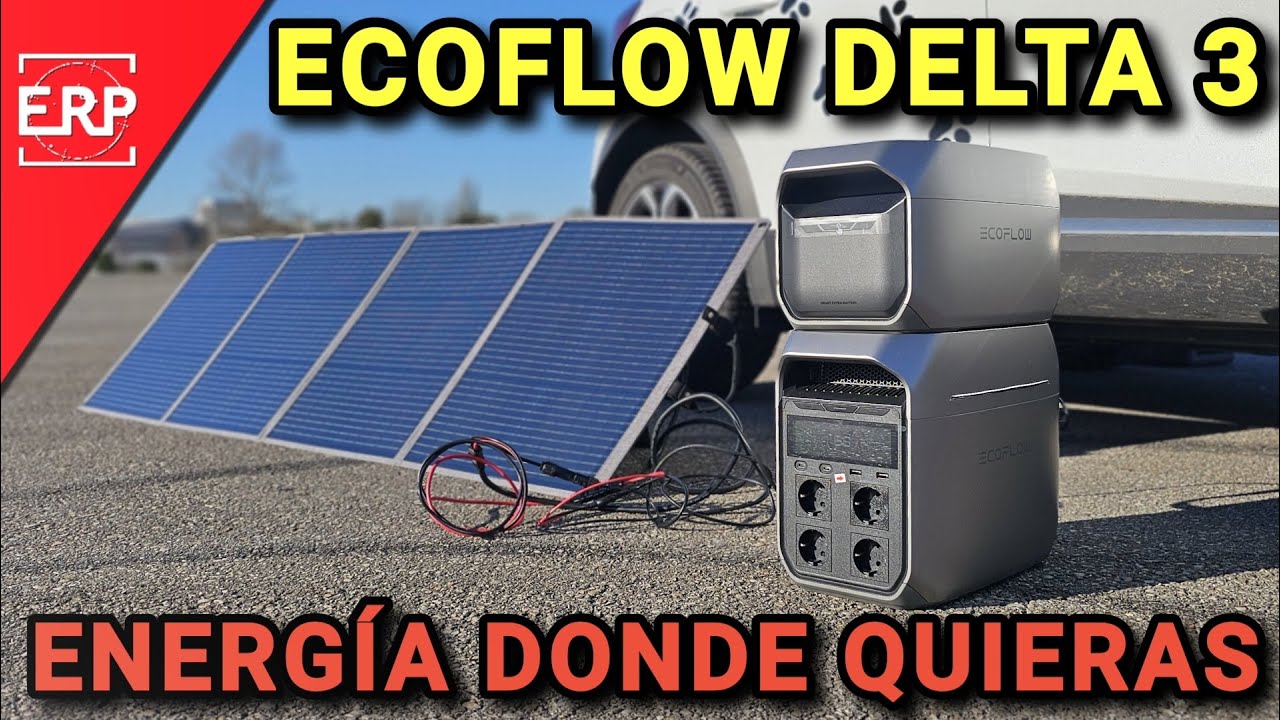 ECOFLOW DELTA 3 PLUS / La Estación de Energía MÁS DURADERA y RÁPIDA del mercado / Muchas NOVEDADES
