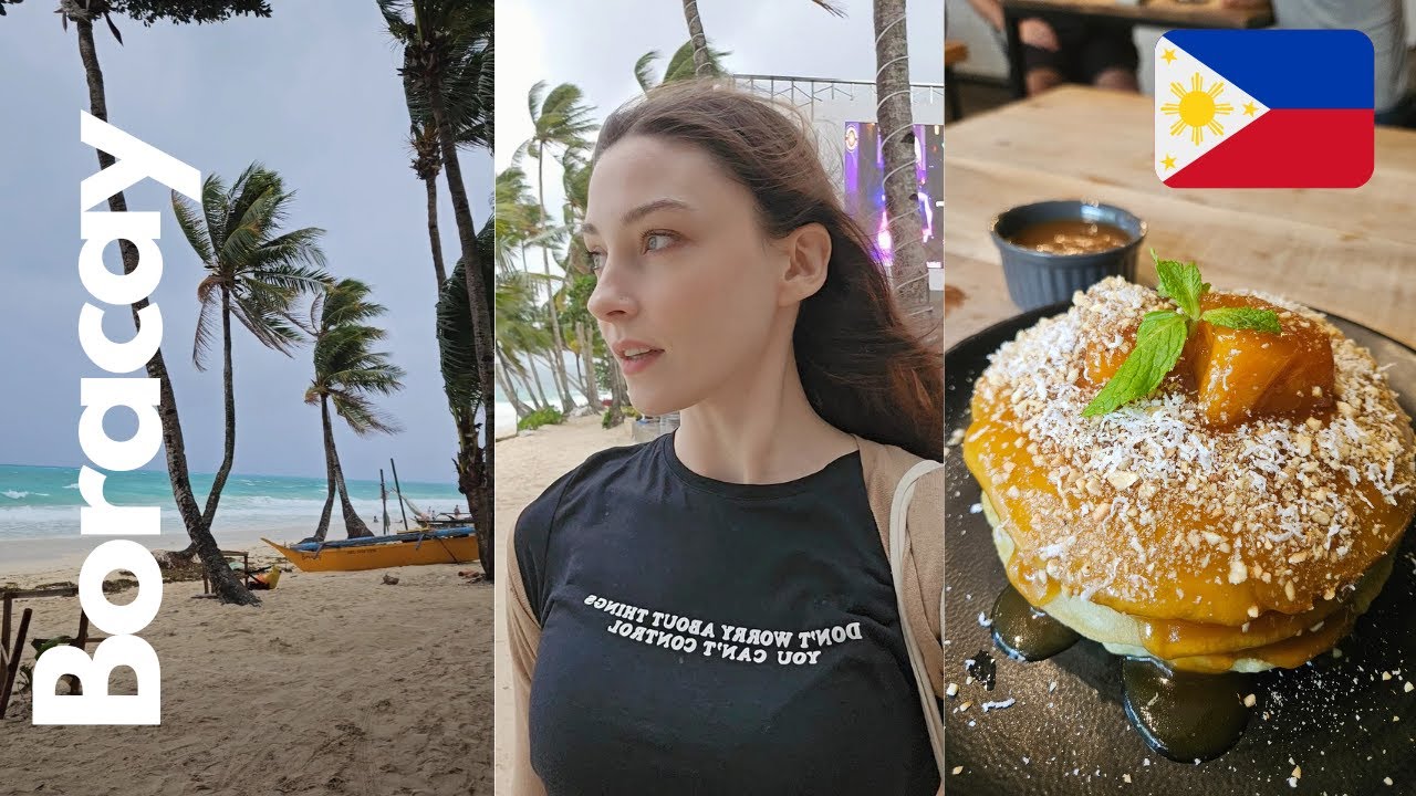Боракай VLOG | Как добраться до Боракая 🚤🏝️веганская еда🌱Тайфун?!