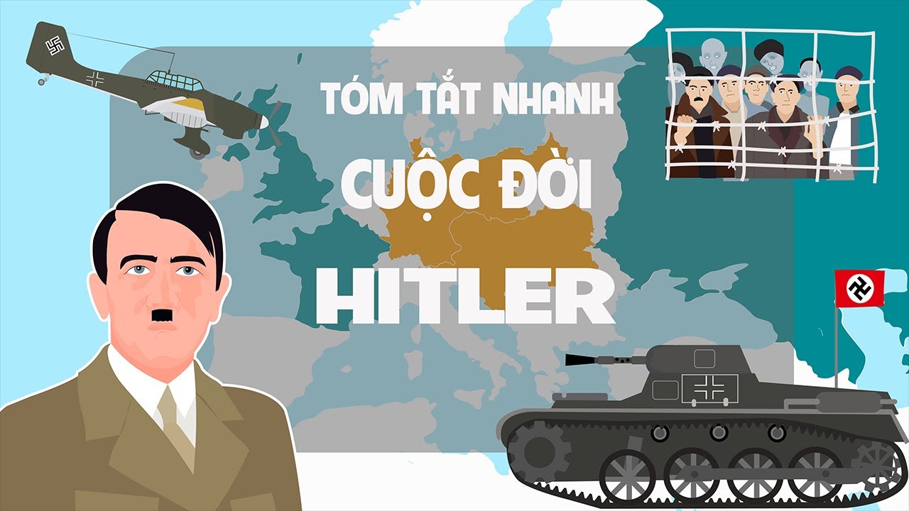 Tóm tắt nhanh Cuộc đời Hitler | Trùm phát xít Hitler | Kênh tóm tắt lịch sử - EZ Sử