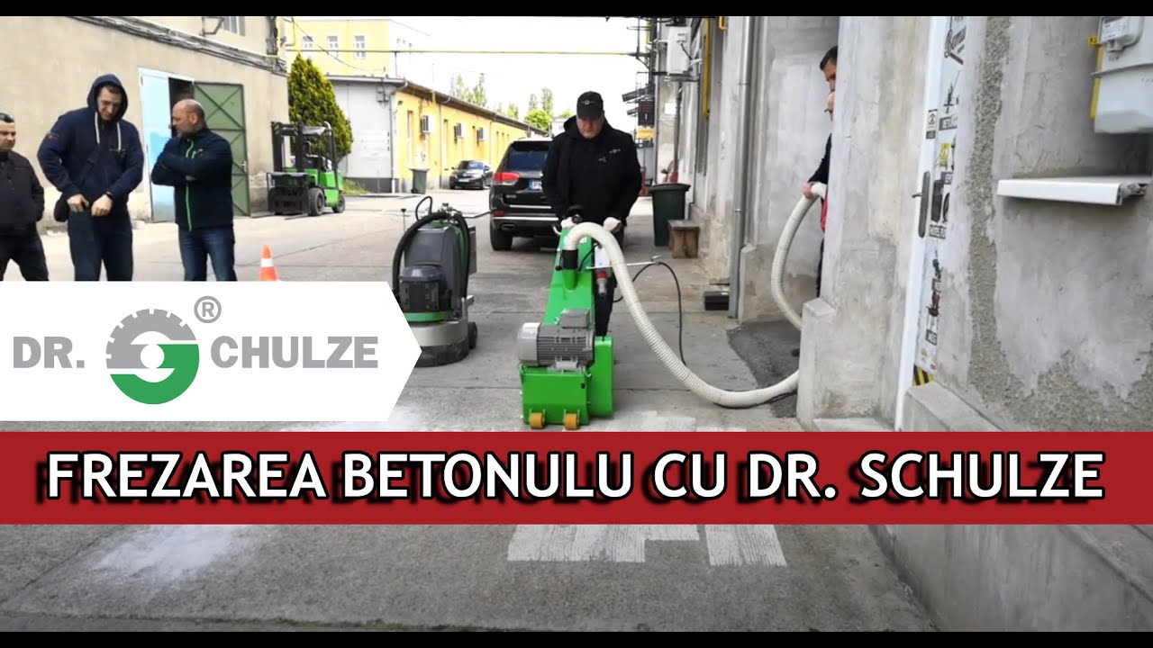 Frezarea betonulu cu DR. SCHULZE - EUROKOMAX SRL | www.eurokomax.ro