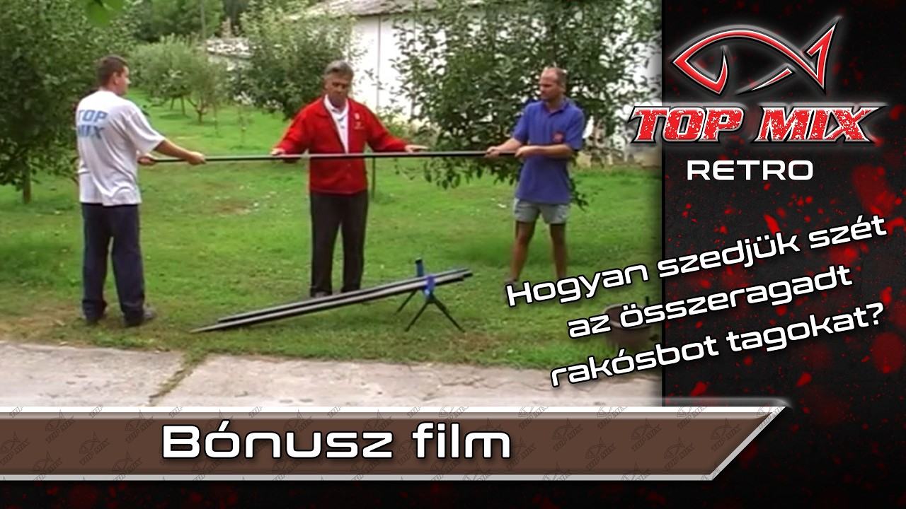 Top Mix RETRO - BÓNUSZ film - Hogyan szedjük szét az összeragadt rakósbot tagokat?