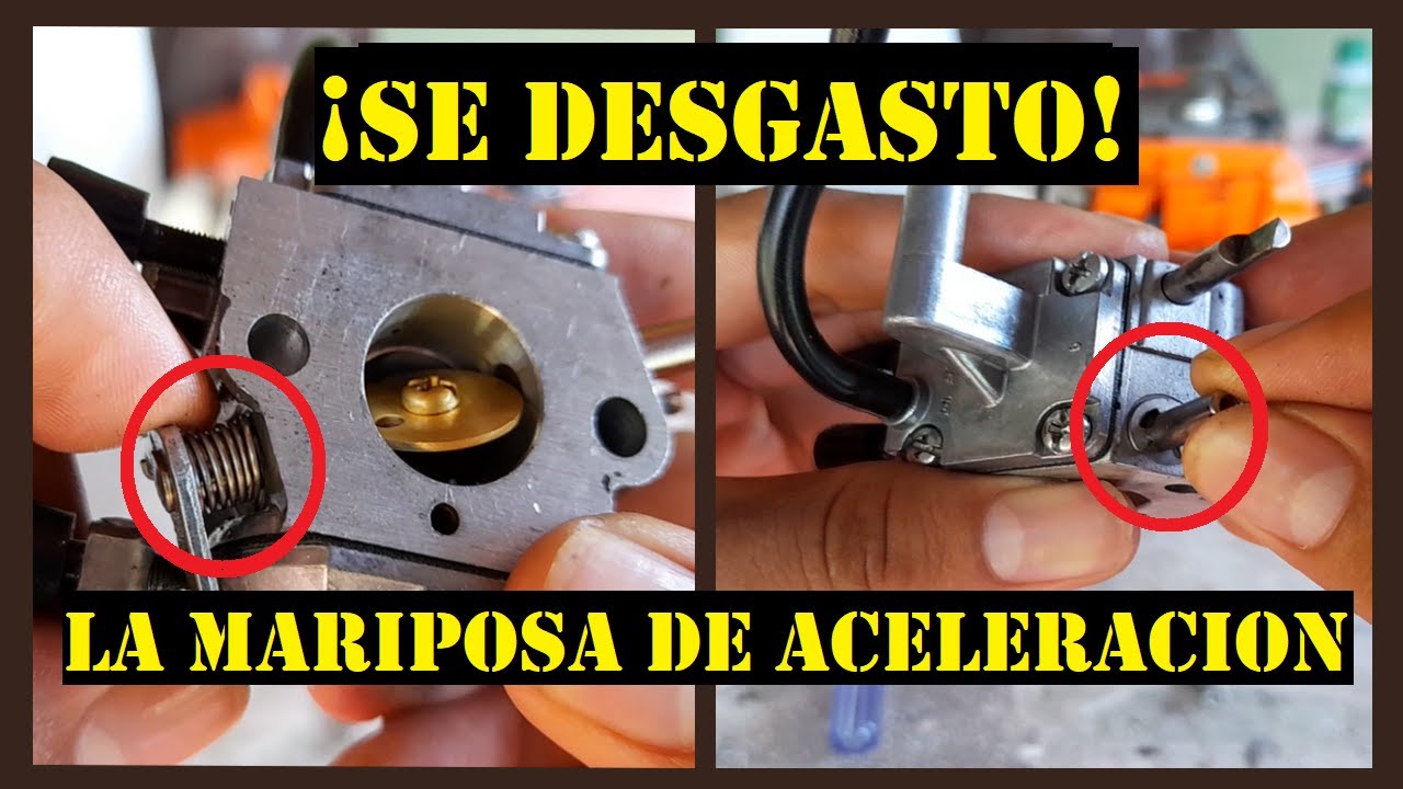 Aprende a reconstruir un carburador de 2 T de una desbrozadoras