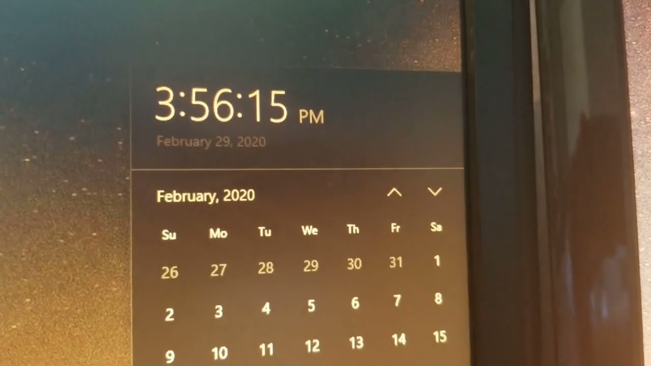 Hi me on the next leap year