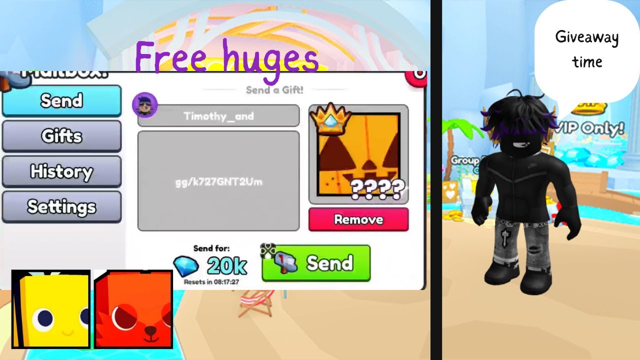 Pet simulator 99 TITANIC GIVEAWAY!!!