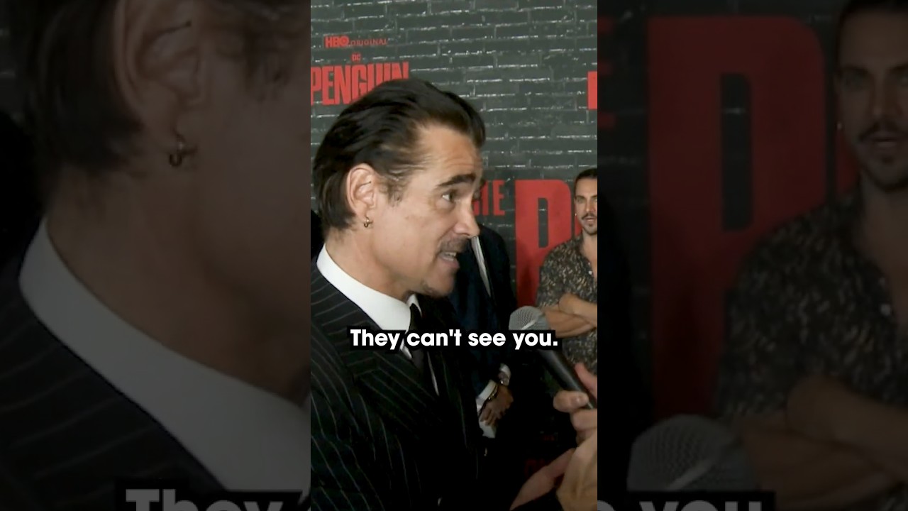Colin Farrell gave himself over to 'make-believe' for HBO's 'The Penguin'