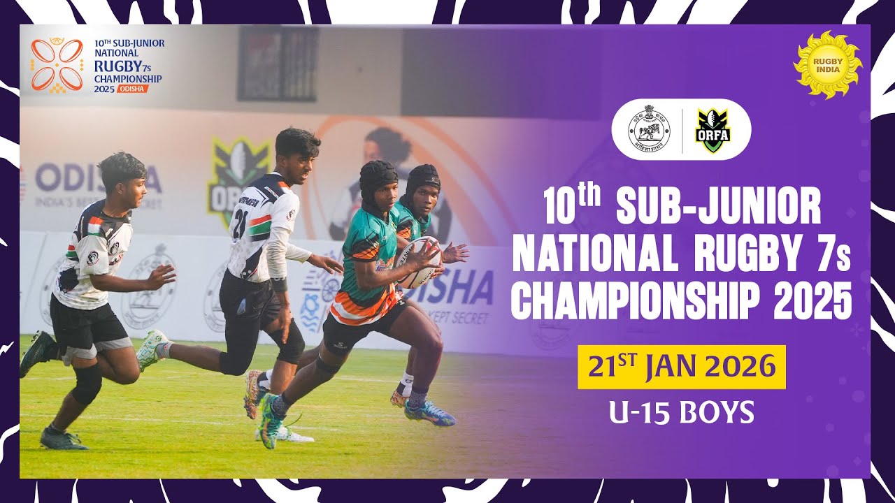 10th Sub-Junior National Rugby 7s Championship (U-15) | Boys - Day 2 | Live from Kalinga Stadium