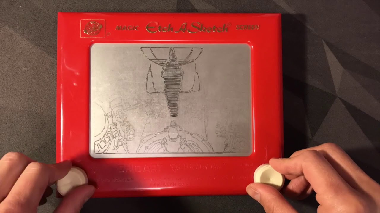Time-Lapse: All Your Base Etch-a-Sketch