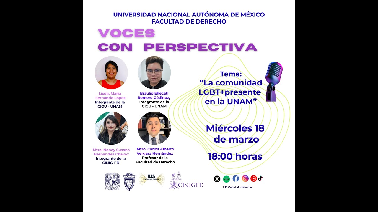 La comunidad LGBT+ presente en la UNAM