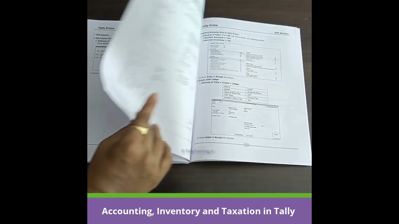 Tally Prime Expert Book with GST