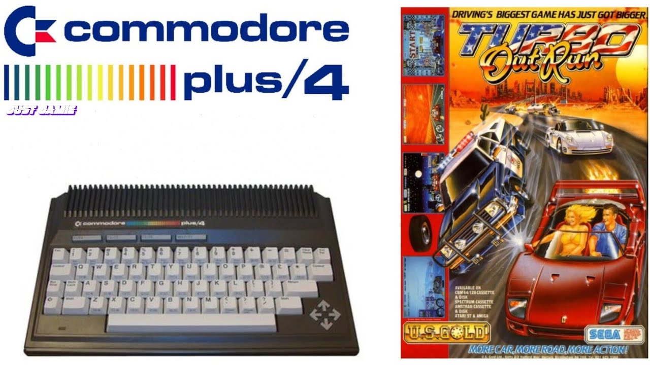 Mind-Blowing Turbo Outrun Port for Commodore Plus/4 
