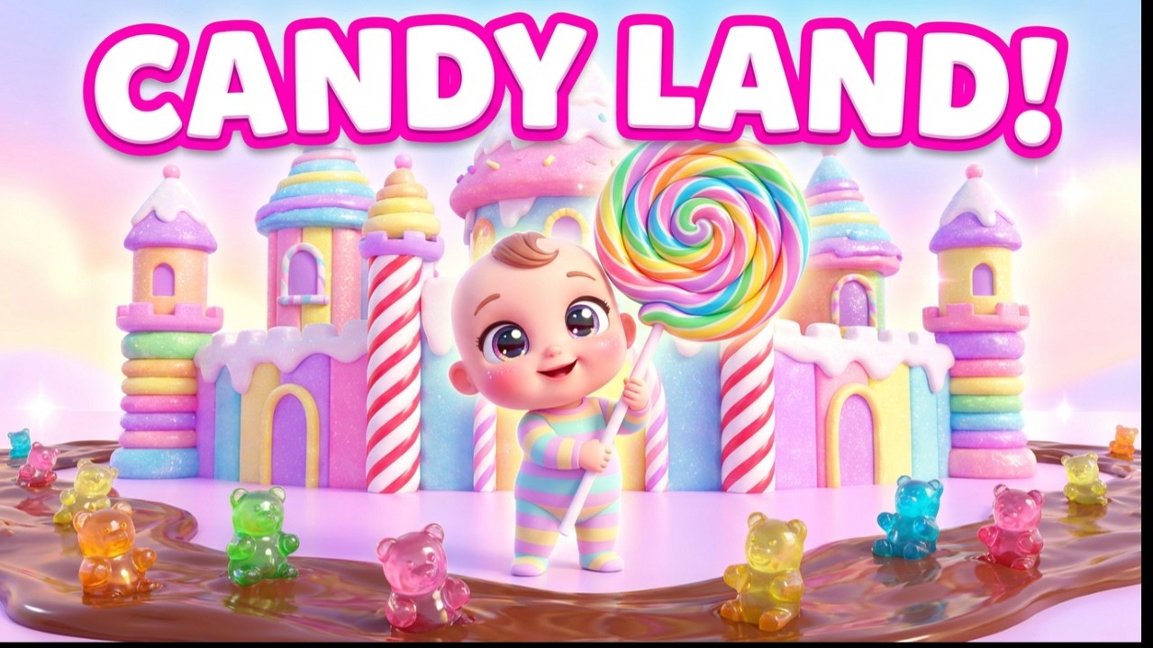 Baby Candy Land Kingdom 🍭👶 | Sweet Adventure Cartoon for Kids | Fun Family Story