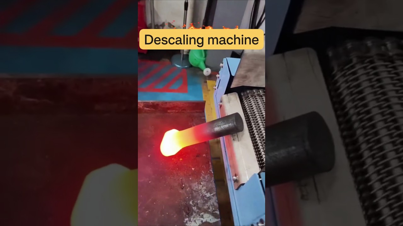 Descaling machine, 3 seconds fast descaling, solve the problem of furnace scale. #descaling machine