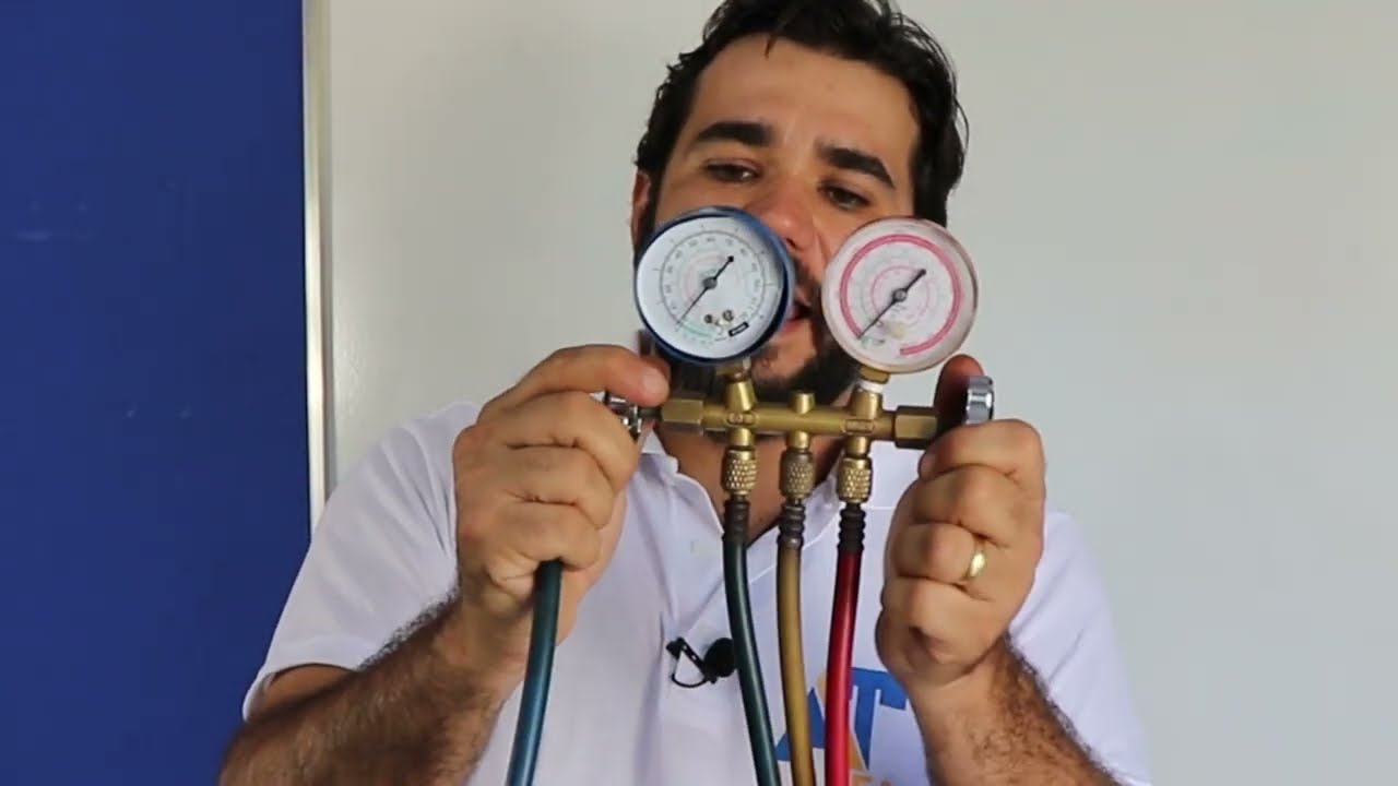 COMO FUNCIONA MANÔMETRO    MANIFOLD
