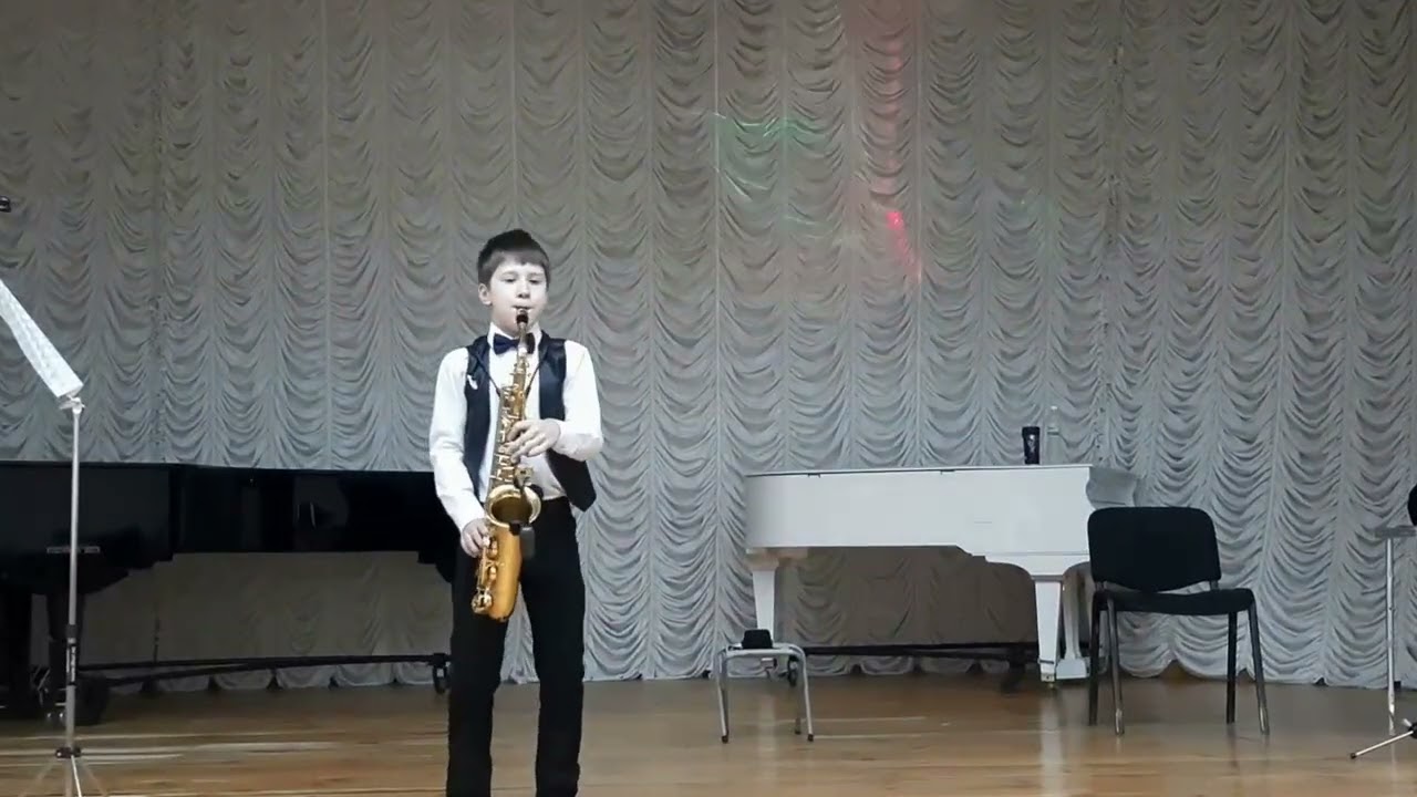 Сольний концерт юного саксофоніста Олексія Яковенка