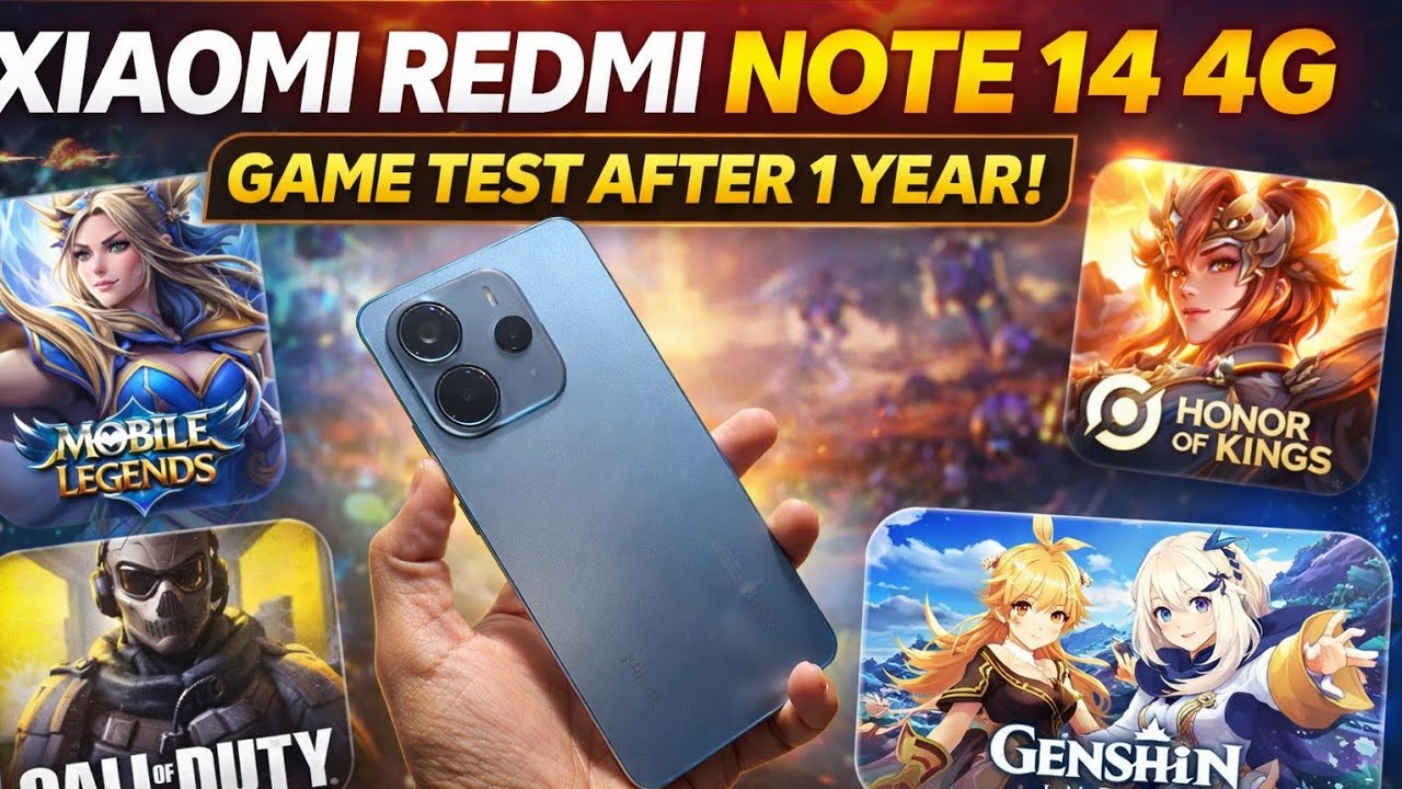 XIAOMI REDMI NOTE 14 FULL GAME TEST: AFTER 1 YEAR PERO NAPAKA LAKAS PA DIN!