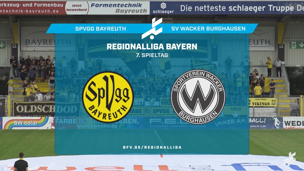 Torreiches Match zwischen Bayreuth und Burghausen