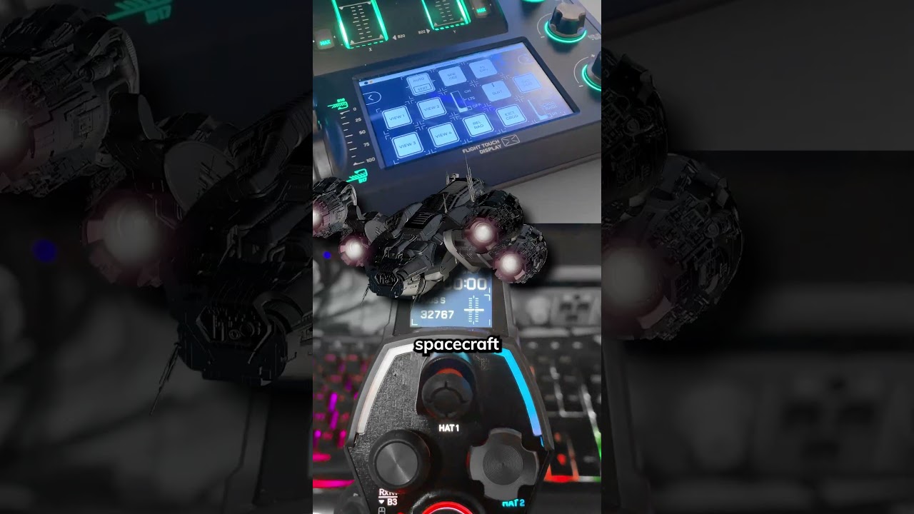 Velocity One Flightdeck HOTAS с СЕНСОРНЫМ ЭКРАНОМ!