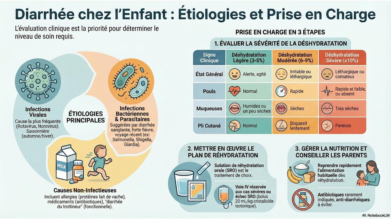 EACMC.022.3 : DIARRHEE CHEZ L’ENFANT (simplifiée)