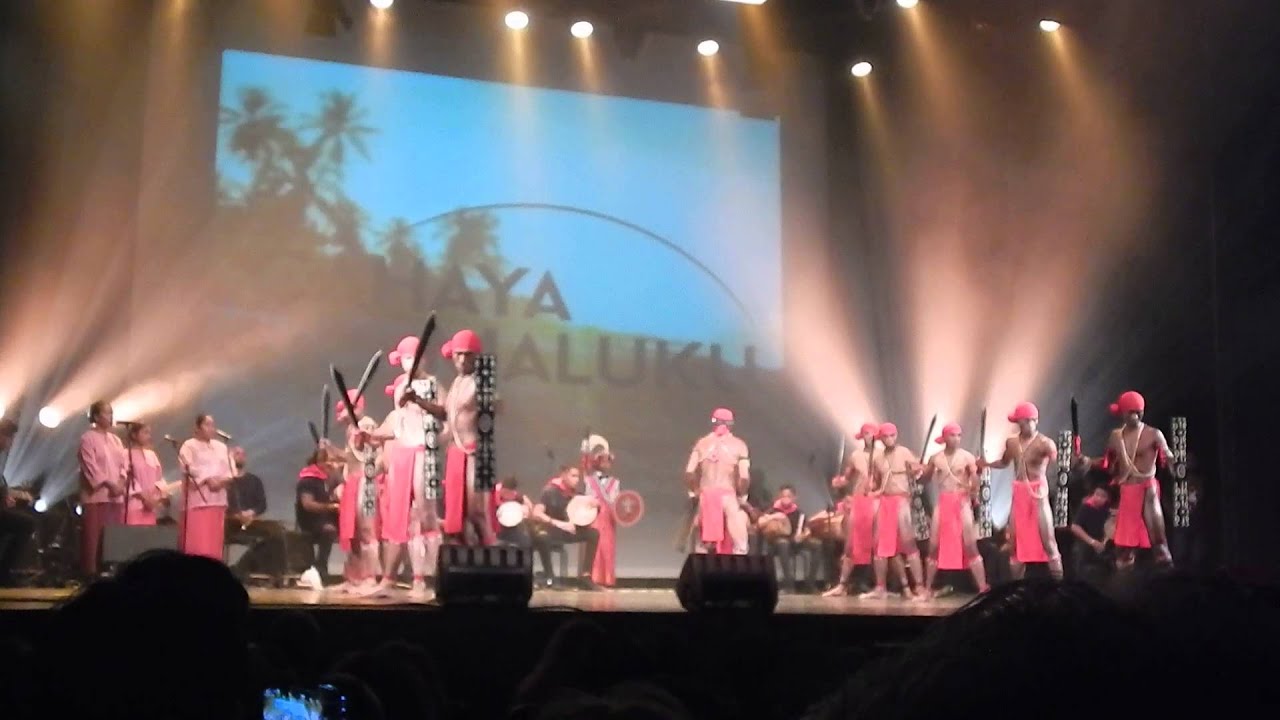 Tjakalele tijdens Cahaya Maluku 29 augustus 2015
