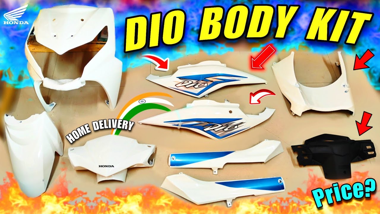 Honda Dio Body Parts Price List 🧿 +91 98932 35053 | Honda Dio BS3 Body Parts | Dio Body Kit