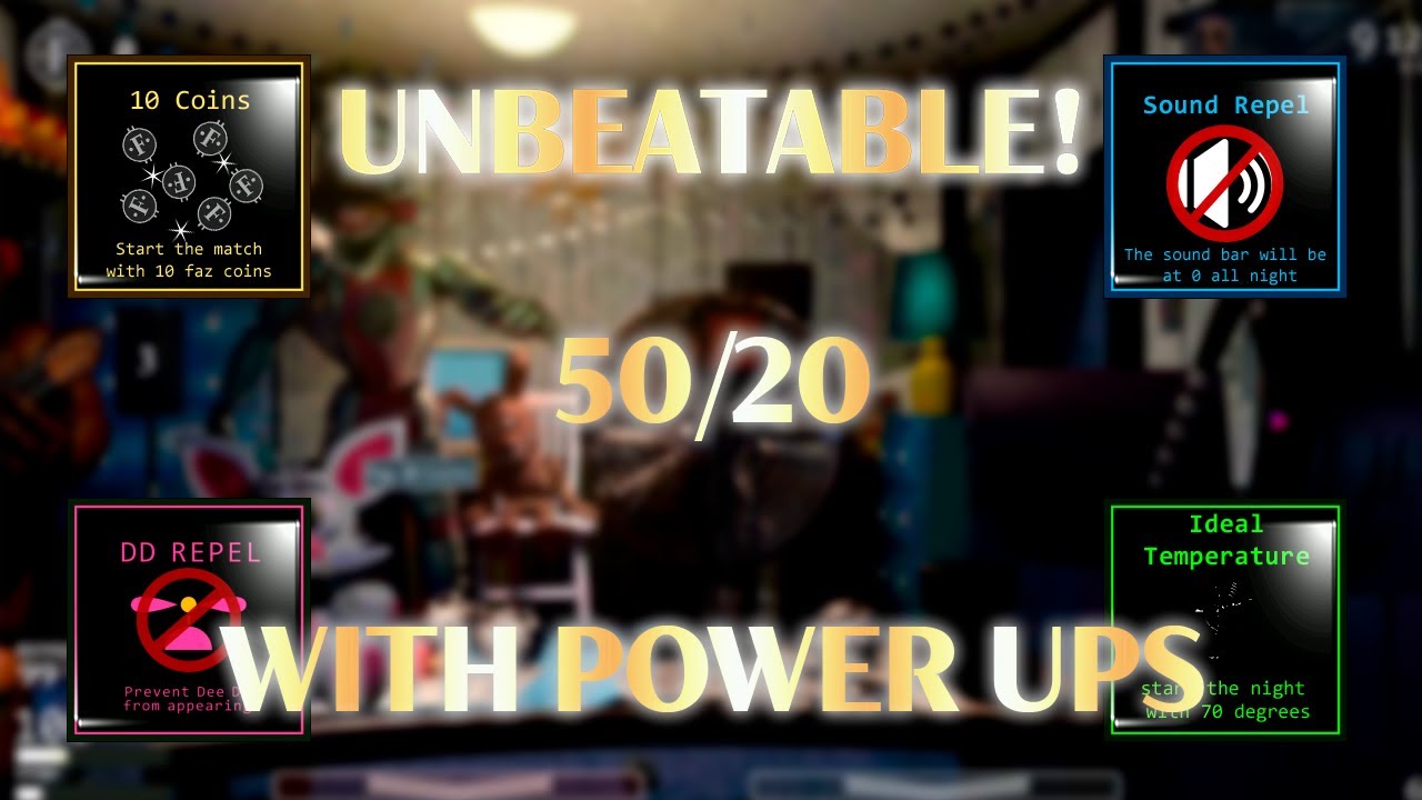 Ultimate Custom Night PLUS || 50/20 COMPLETED + Ending Cutscene + Credits 🥳(2.0 Version)