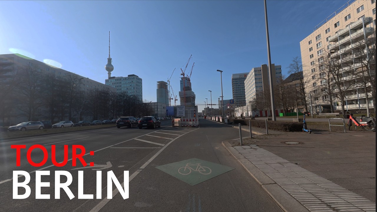 Tour Berlin: Kreuzberg, Bergmannkiez, Oberbaumbrücke, Warschauerstraße, Frankfurter Allee, Alex