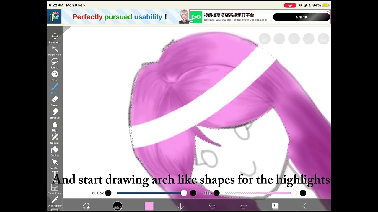 Hair shading tutorial! |Repost| (TW slight eye strain?)