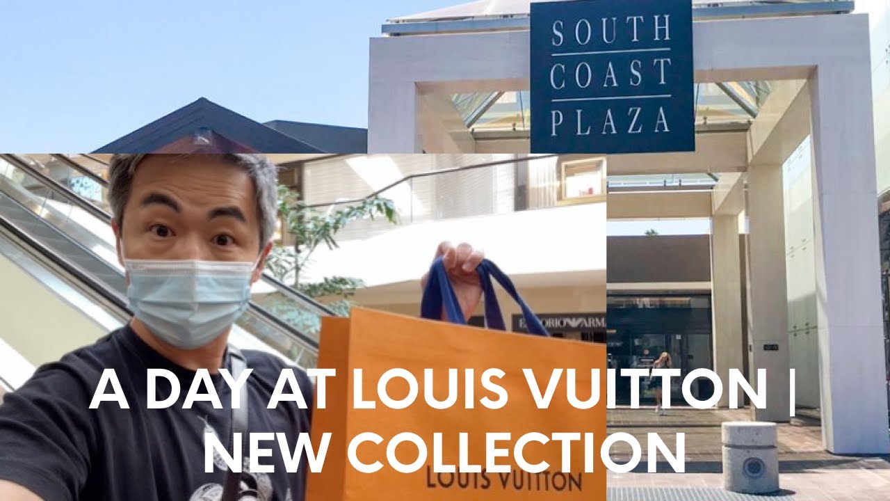 SHOPPING WITH ME AT LOUIS VUITTON | NEW FALL 2021 | SOUTH COAST PLAZA | NEW RESTAURANT | VLOG