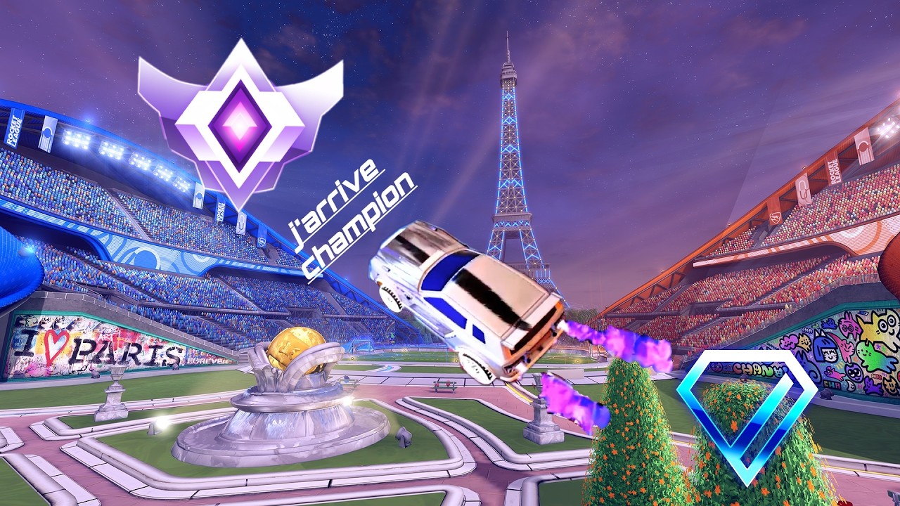 jour 1 du road to champion sur rocket league