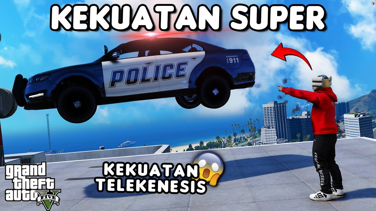 KEKUATAN SUPER TELEKENESIS - GTA 5 ROLEPLAY