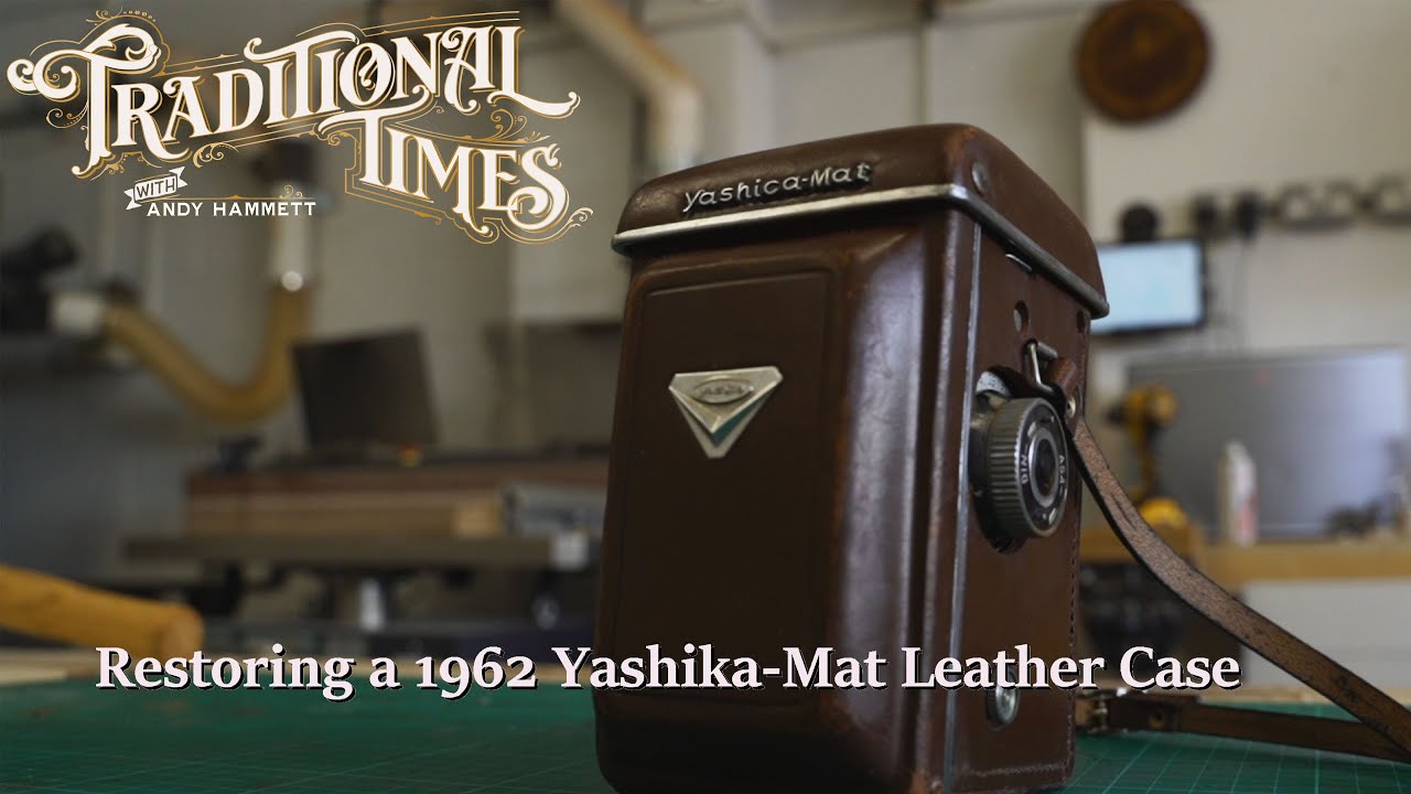 12. Restoring a 1962 Yashika-Mat Leather Case