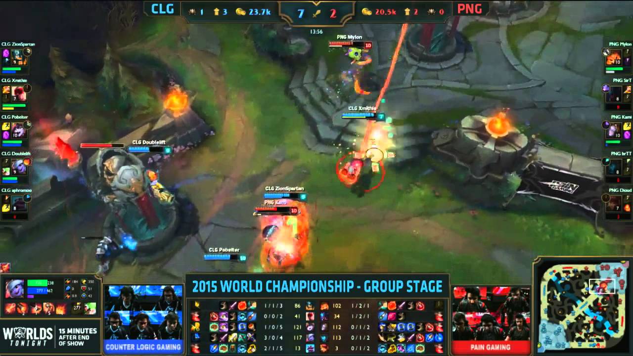 CLG vs PNG - Very Smooth Xmithie Lee Sin Kick