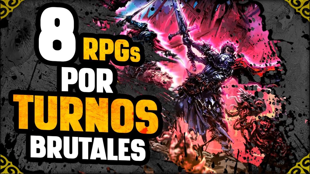 🎲⚔️ 8 RPG&rsquo;S POR TURNOS BRUTALES ⚔️🎲