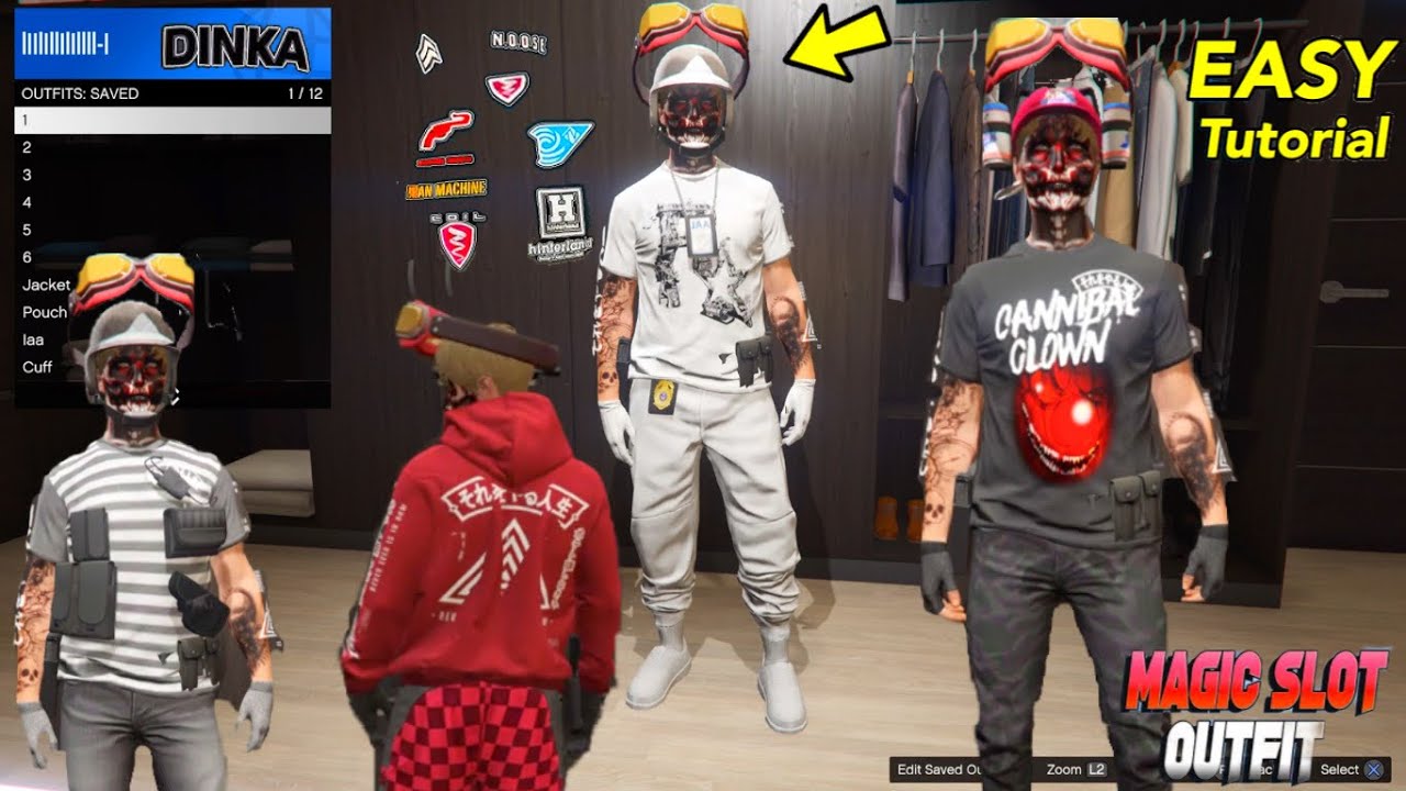 *NEW* HOW TO MAKE YOUR OWN POGO GLASSES MAGIC SLOT WITH LOGO AND GUN BELT IN GTA 5 Online (NO BEFF)