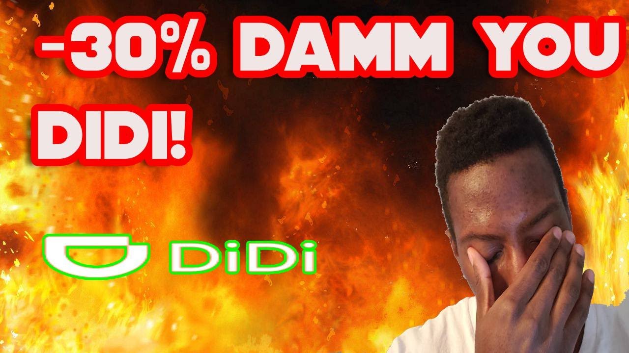 Down - 30% On Didi Stock! My Trading LOSS on Didi, Lessons Learned | Delisting Bet Fail!