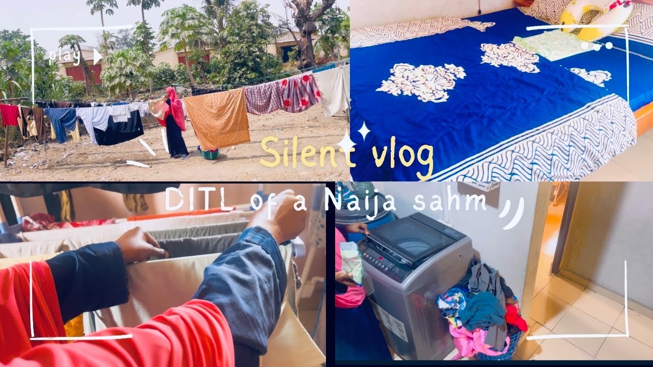 Life of a Nigerian stay at home mum | School resumes| Silent vlog|• | Slice of life.
