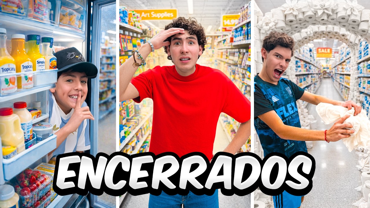 COMPRANDO TODO EL SUPER POR QUE ESTAMOS ABURRIDOS 😀| Leo Study